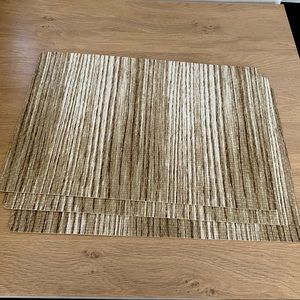 Mainstays Woodgrain Placemats Set of 3